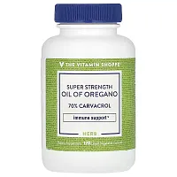 The Vitamin Shoppe, Super Strength Oil of Oregano, 120 Liquid Vegetable Capsules