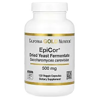 California Gold Nutrition, Epicor®, Dried Yeast Fermentate, 500 mg, 120 Veggie Capsules