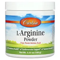 Carlson, L-Arginine Powder, 3.53 oz (100 g)