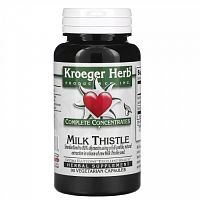 Kroeger Herb Co, Complete Concentrates, Milk Thistle, 90 Vegetarian Capsule