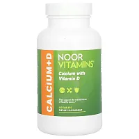 Noor Vitamins, Calcium with Vitamin D, 120 Tablets