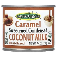 Edward &amp; Sons, Let&#x27;s Do Organic®, Sweetened Condensed Coconut Milk, Caramel , 7.4 oz (210 g)