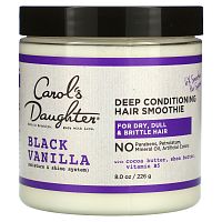 Carol's Daughter, Black Vanilla, Moisture & Shine System, Deep Conditioning Hair Smoothie, For Dry, Dull & Brittle Hair , 8 oz (226 g)