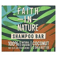 Faith in Nature, Shampoo Bar, Coconut &amp; Shea Butter, 3 oz (85 g)