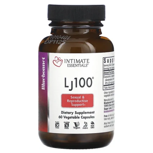 Bluebonnet Nutrition, Intimate Essentials, Lj100, 60 Vegetable Capsules