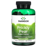 Swanson, Prickly Pear Nopal Cactus, 650 mg, 180 Capsules