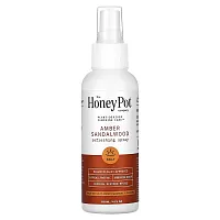 The Honey Pot Company, Amber Sandalwood Refreshing Spray, 4 fl oz (118 ml)