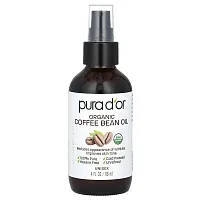 Pura D&#x27;or, Organic Coffee Bean Oil, 4 fl oz (118 ml)