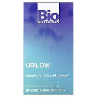 Bio Nutrition, Urilow, 60 Vegetarian Capsules