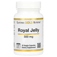 California Gold Nutrition, Royal Jelly, 500 mg, 30 Veggie Caps