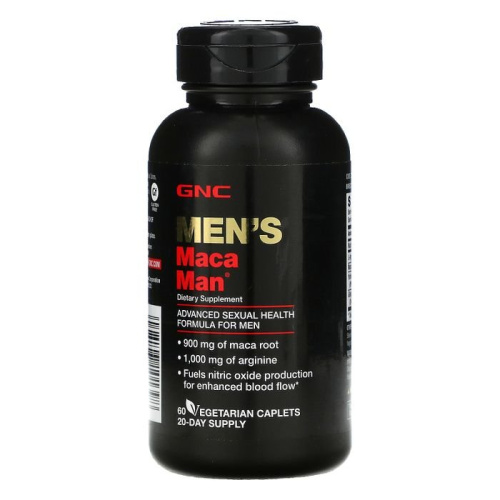 GNC, Men's Maca Man, 60 Vegetarian Caplets