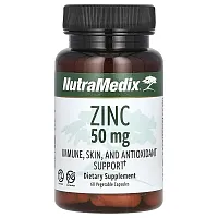 NutraMedix, Zinc, 50 mg, 60 Vegetable Capsules