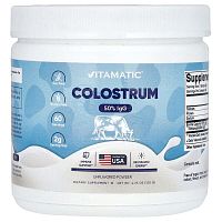 Vitamatic, Colostrum Powder, Unflavored, 4.23 oz (120 g)