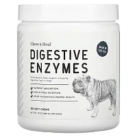 Chew + Heal, Digestive Enzymes, For Dogs, 120 Soft Chews, 10 oz (288 g)