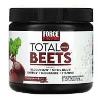 Force Factor, Total Beets, оригинальный напиток в порошке, свекла и ягоды граната, 210 г (7,4 унции)