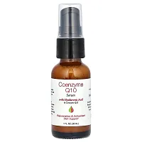 Hyalogic, Coenzyme Q10 Serum with Hyaluronic Acid, Fragrance Free, 1 fl oz (30 ml)