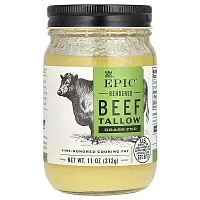 Epic Bar, Rendered Grass Fed Beef Tallow, 11 oz (312 g)