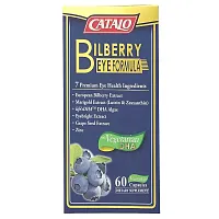 Catalo Naturals, Bilberry Eye Formula, 60 Vegetarian Capsules