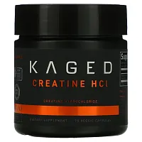 Kaged, Creatine HCl, 75 Veggie Capsules