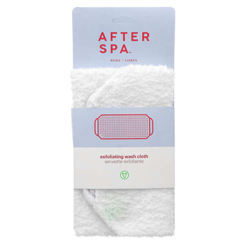 AfterSpa, Exfoliating Wash Cloth, 1 Wash Cloth