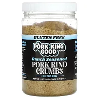 Pork King Good, Pork Rind Crumbs, Ranch Seasoned , 12 oz (340 g)