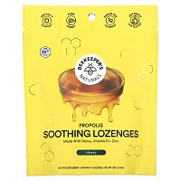 Beekeeper's Naturals, B. Soothed, Honey Lozenges, 14 Drops, 1.76 oz (50 g)