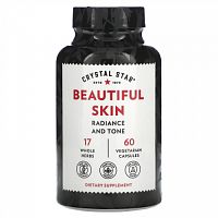 Crystal Star, Beautiful Skin, 60 вегетарианских капсул (Товар снят с продажи)