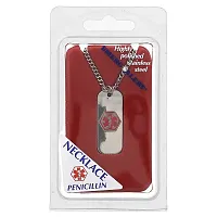 Emerge-Alert, Penicillin Allergy Necklace, 1 Count