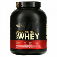 Optimum Nutrition, Gold Standard 100% Whey, сыворотка со вкусом аппетитной клубники, 2,27 кг (5 фунтов)