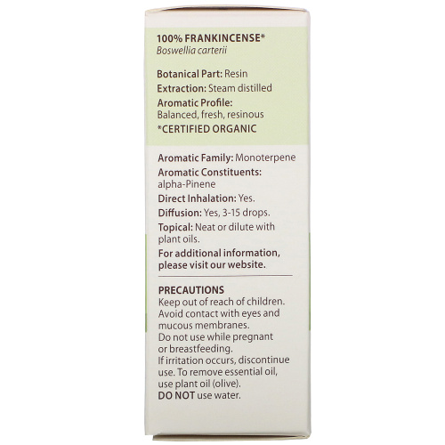 Pranarom, Essential Oil, Frankincense, .17 fl oz (5 ml) фото 3