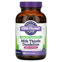 Oregon&#x27;s Wild Harvest, Milk Thistle Dandelion, 180 Vegan Capsules