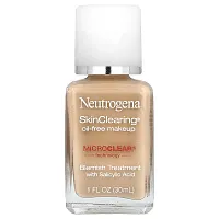 Neutrogena, SkinClearing, Oil-Free Makeup, 40 Nude, 1 fl oz (30 ml)