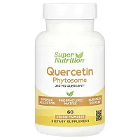 Super Nutrition, Quercetin Phytosome Quercefit®, 250 mg, 60 Veggie Capsules