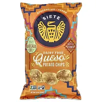 Siete, Potato Chips, Queso, 5.5 oz (156 g)