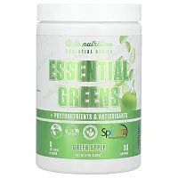 TC Nutrition, Essential Series, Essential Greens + Phytonutrients &amp; Antioxidants, Green Apple, 9.56 oz (271 g)