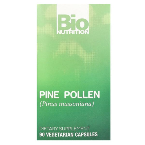 Bio Nutrition, Pine Pollen, 90 Vegetarian Capsules