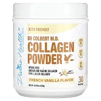 Divine Health, Dr. Colbert M.D. Collagen Powder, French Vanilla, 22.22 oz (630 g)