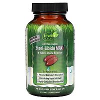 Irwin Naturals, Active-Male, Steel Libido Max3 + Nitric Oxide Booster, 75 Liquid Soft-Gels