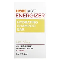 Hobe Labs, Energizer, увлажняющий батончик с шампунем, Zen Day, 113,4 г (4 унции)