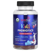 LoveBug Probiotics, Kids Probiotics, Tummy Gummies, Strawberry, 2.5 Billion CFU, 30 Gummies