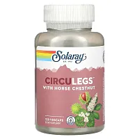 Solaray, CircuLegs with Horse Chestnut, 120 VegCaps