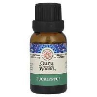 GuruNanda, 100% Pure &amp; Natural Essential Oil, Eucalyptus , 0.5 fl oz (15 ml)