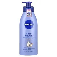 Nivea, Shea Nourish Body Lotion, 16.9 fl oz (500 ml)