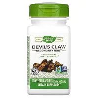 Nature&#x27;s Way, Devil&#x27;s Claw, Secondary Root, 480 mg, 100 Vegan Capsules