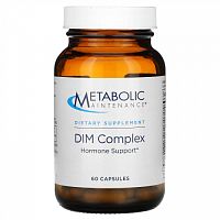 Metabolic Maintenance, DIM Complex, дииндолилметан с кофакторами, 60 капсул