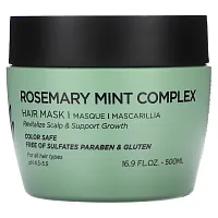 Luseta Beauty, Rosemary Mint Complex, Hair Mask, For All Hair Types, 16.9 fl oz (500 ml)