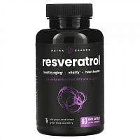 NutraChamps, Resveratrol, 60 Veggie Capsules