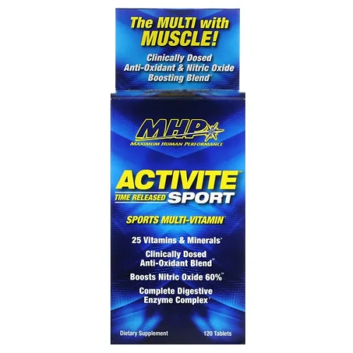 MHP, Activite Sport, Multi Vitamin, Time Released, 120 Tablets