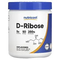 Nutricost, D-Ribose, Unflavored, 8.8 oz (250 g)