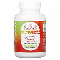 Eclectic Institute, Black Cohosh, 370 mg, 100 Non-GMO Veggie Caps